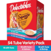 Delectables Squeeze Up Seafood Variety Pack, Creamy Squeezable Puree, Lickable Wet Cat Treats, Grain Free, No Added Fillers, No by-Products, No Added Preservatives, 0.5 Ounces Tube, 54 Tubes Total - Image 4